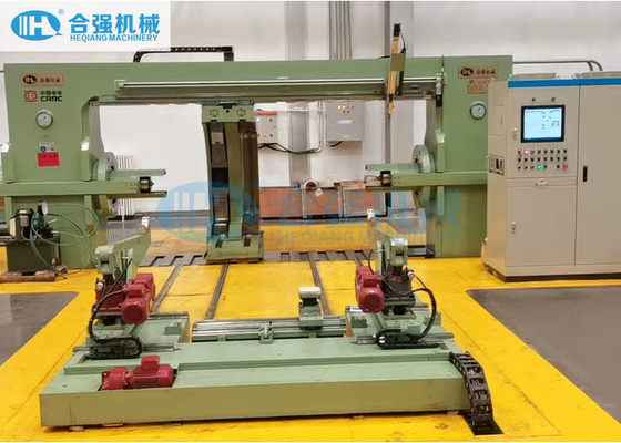Automatic Double Cylinder Locomotive Wheelset Press 350 Tons CNC Controlled