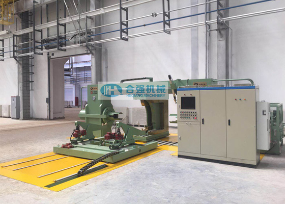 CNC Controlled Wheelset Press Machine With Center Hole Positioning