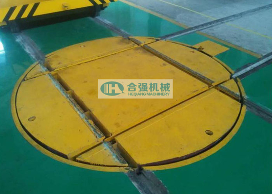 8 Ton 2300mm Railway Turntable For Transfer Wheelsets