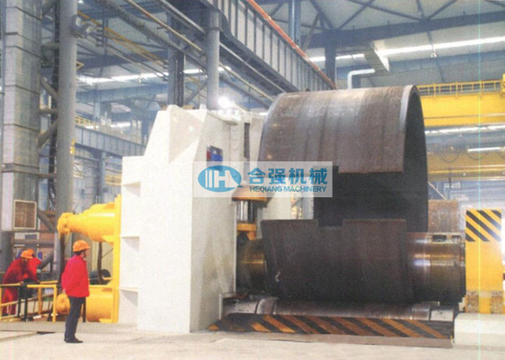 80mm Thick Plate Hydraulic Plate Bending Machine , Three Roll Bending Machine