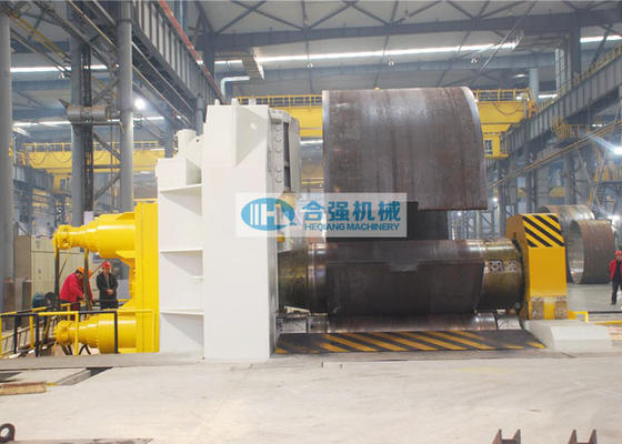 80mm Thick Plate Hydraulic Plate Bending Machine , Three Roll Bending Machine