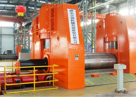Large Scale Hydraulic 3 Roll Metal Plate Bending Machine