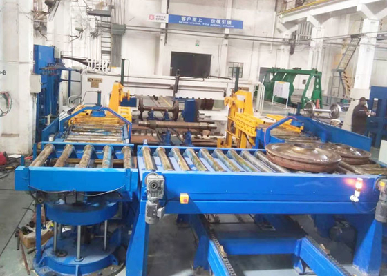 Double Head Cylinders 2500kN Wheel Assembly Line