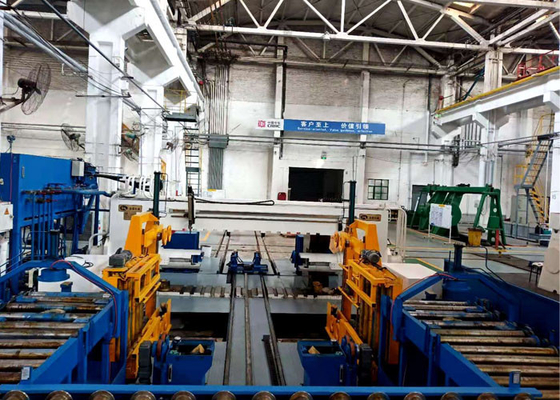 Double Head Cylinders 2500kN Wheel Assembly Line