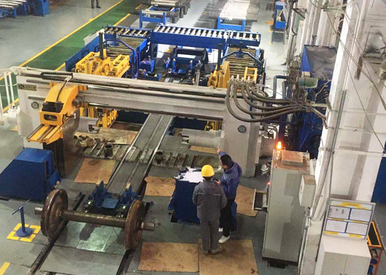 Double Head Cylinders 2500kN Wheel Assembly Line