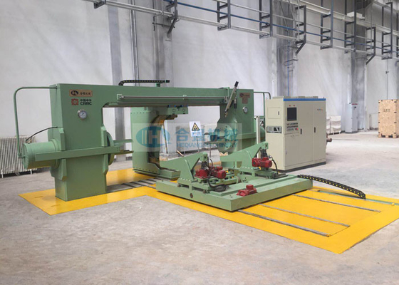 CNC Controlled Wheelset Press Machine With Center Hole Positioning