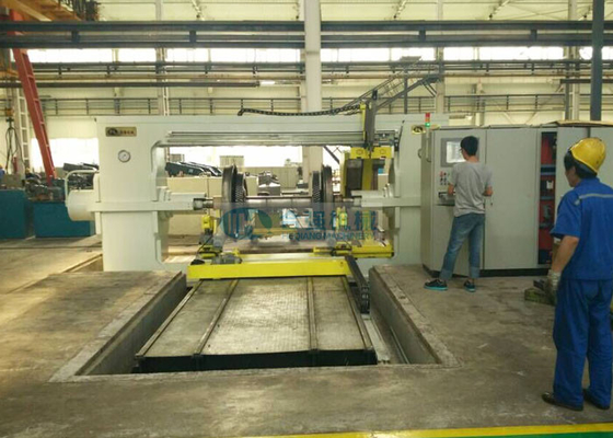 Railway Horizontal Hydraulic Wheel Press Machine With Double Cylinder