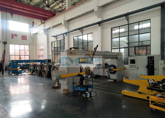 350 Ton Horizontal CNC Wheel Press Oil Injection Mounting