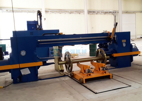 Horizontal 2600mm Wheelset Press , 450 Ton Railway Wheel Press