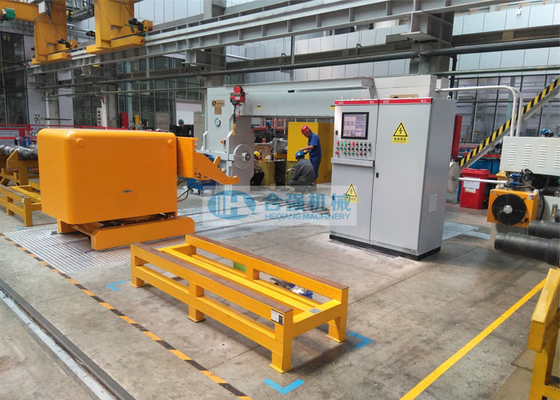 Double Cylinder Wheelset Demount Press With Electric Hoist
