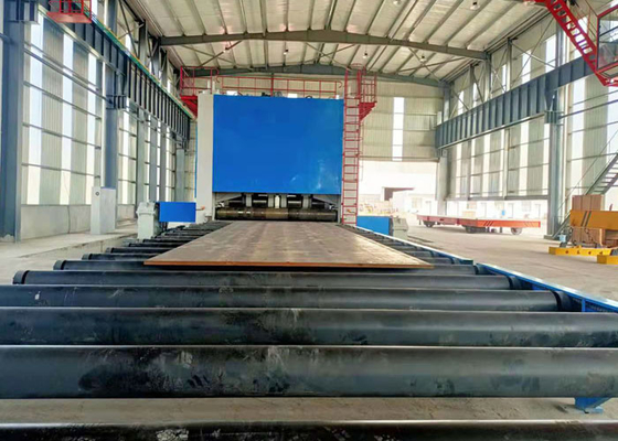 4500mm Width 360MPa Steel Plate Straightening Machine 7 Rolls 60CrMoV