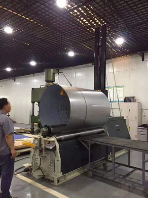 Aluminium 4m/ Min Sheet Bending Roller Machine Siemens PLC 20MPa