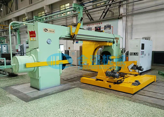 30kW Hydraulic Wheelset Press Machine Force 3150kN Horizontal Railway