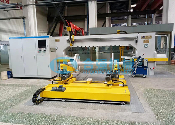 30kW Hydraulic Wheelset Press Machine Force 3150kN Horizontal Railway