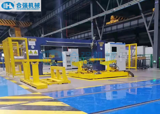 Hydraulic Locomotive Wheelset Press 350 Tons Double Head Cylinders