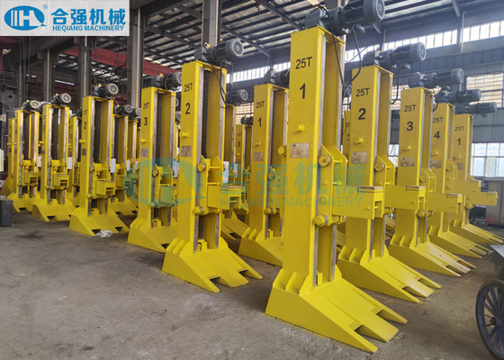 Mobile / Stationary Synchronized Lifting Jacks For Railway Vehicle Maintenance And Inspection