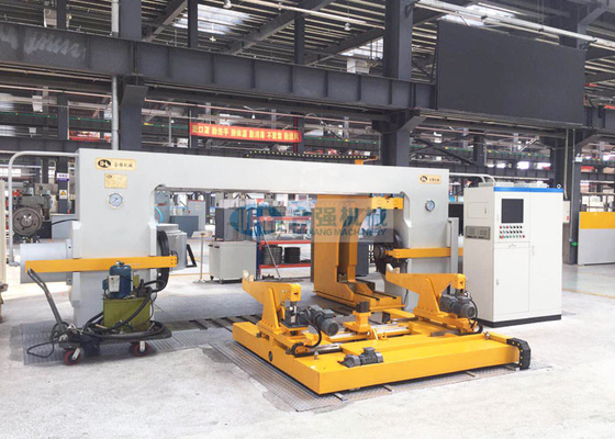 3000kN Lokomotif 2500mm Wheelset Pres Makinası