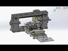 Demiryolu Tekerleği Baskı PLC Kontrolü Metro Tekerlek Çubuğu Montajı İçin